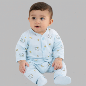 Unisex Baby 2-Piece Clothing Set – Cotton Shirt & Pants Outfit